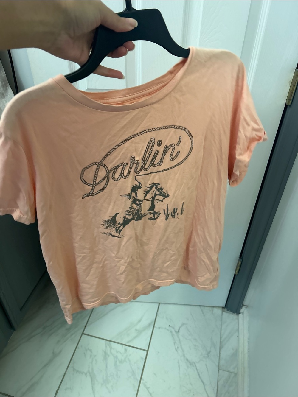 LUCKY BRAND graphic tee shirt.